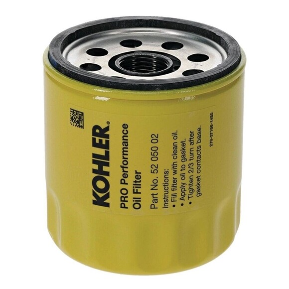 Kohler LARGE-CAPACITY SPIN ON REPLACEMENT Premium OIL FILTER #5205002S1 M18 CH11 - Picture 3 of 16